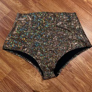 Sea Dragon Studio Holographic Shorts Hot Pants